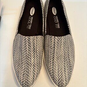 Dr. Scholls Memory Foam Cool Fit  Slip On Sneakers Snakeskin 7.5